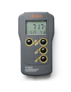 Портативный термометр с термопарой K-типа HANNA Instruments HI93531R